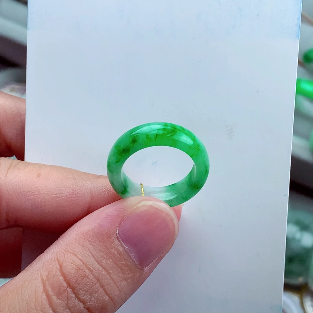 未镶嵌戒指翡翠9号