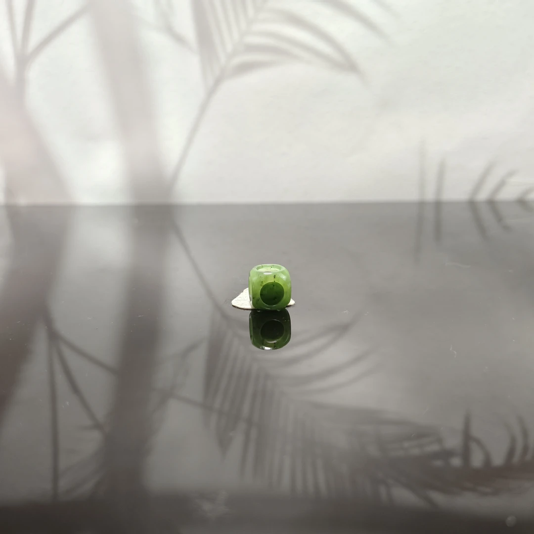 L和田玉碧玉转运珠吊坠0082