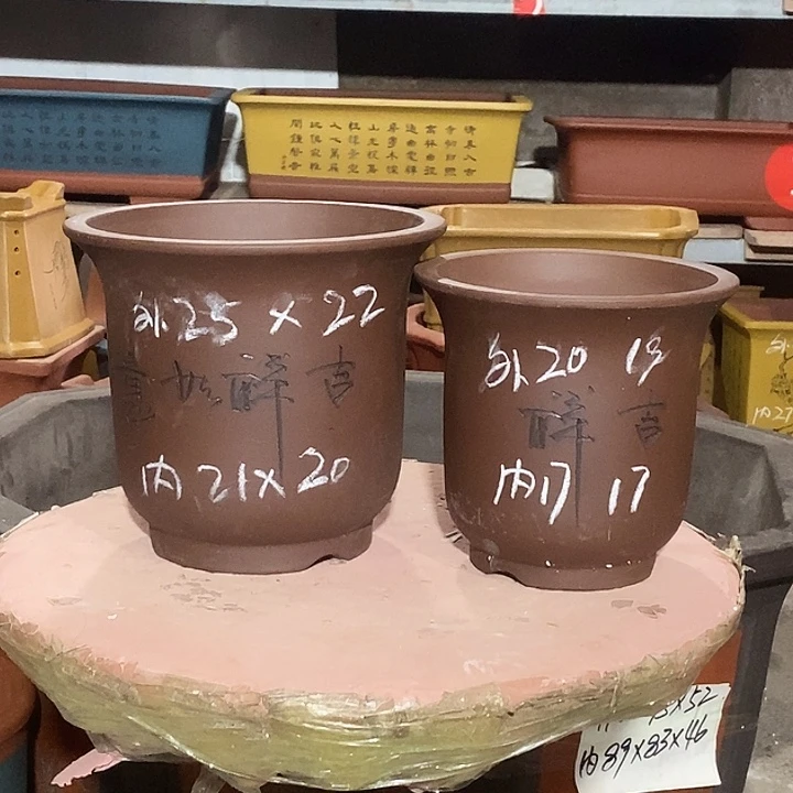 紫砂花盆花盆包邮