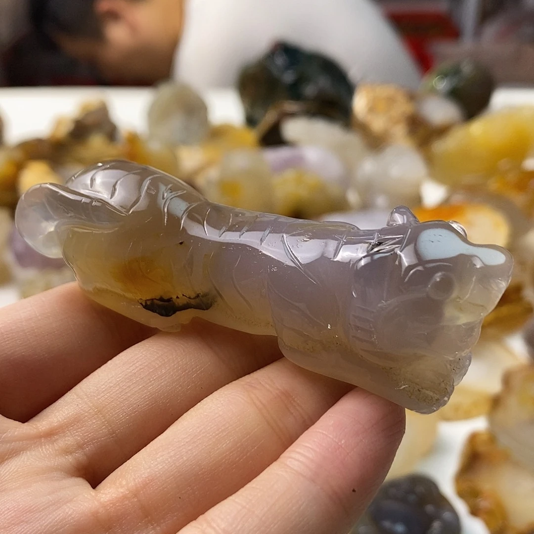 玛瑙/玉髓未镶嵌颈饰