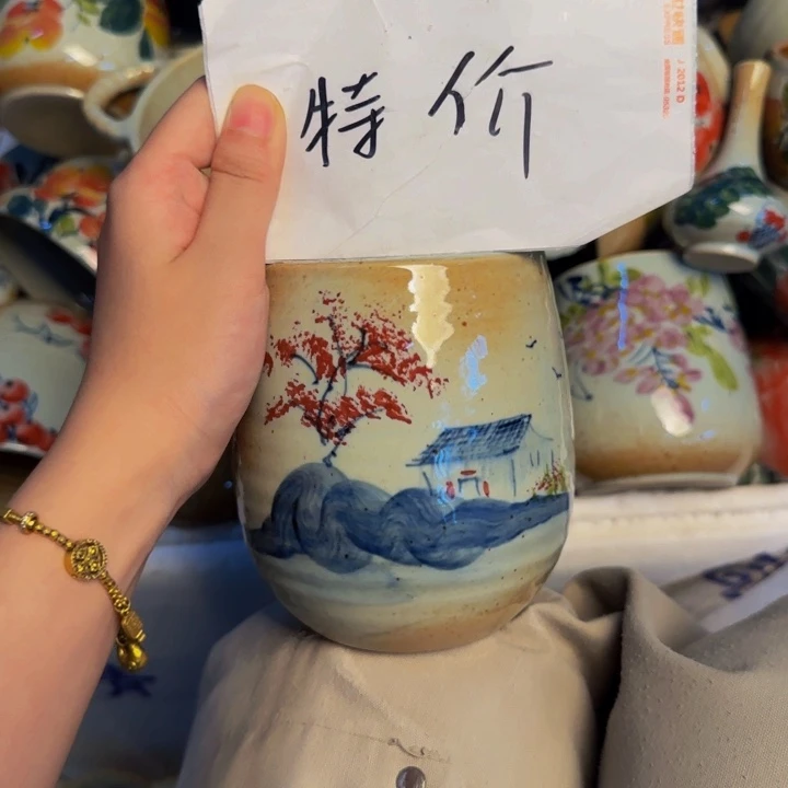 瓷片景德镇陶瓷手工手绘