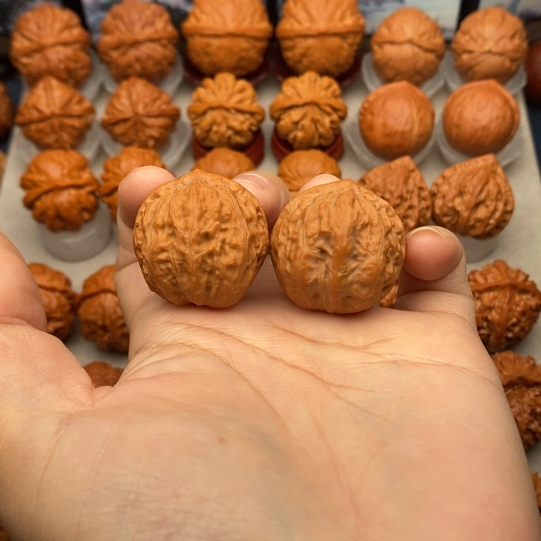 文玩核桃把件官帽