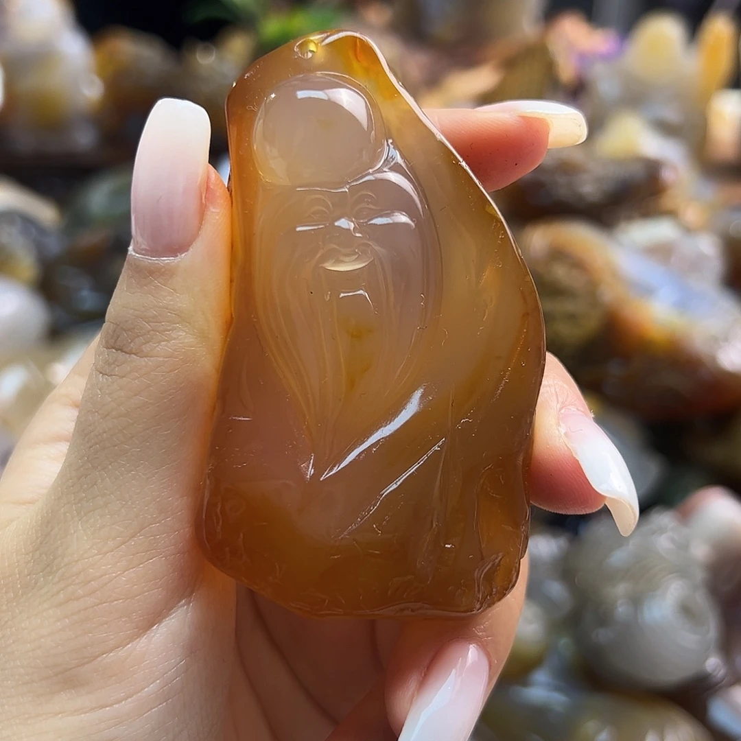 玛瑙/玉髓未镶嵌颈饰