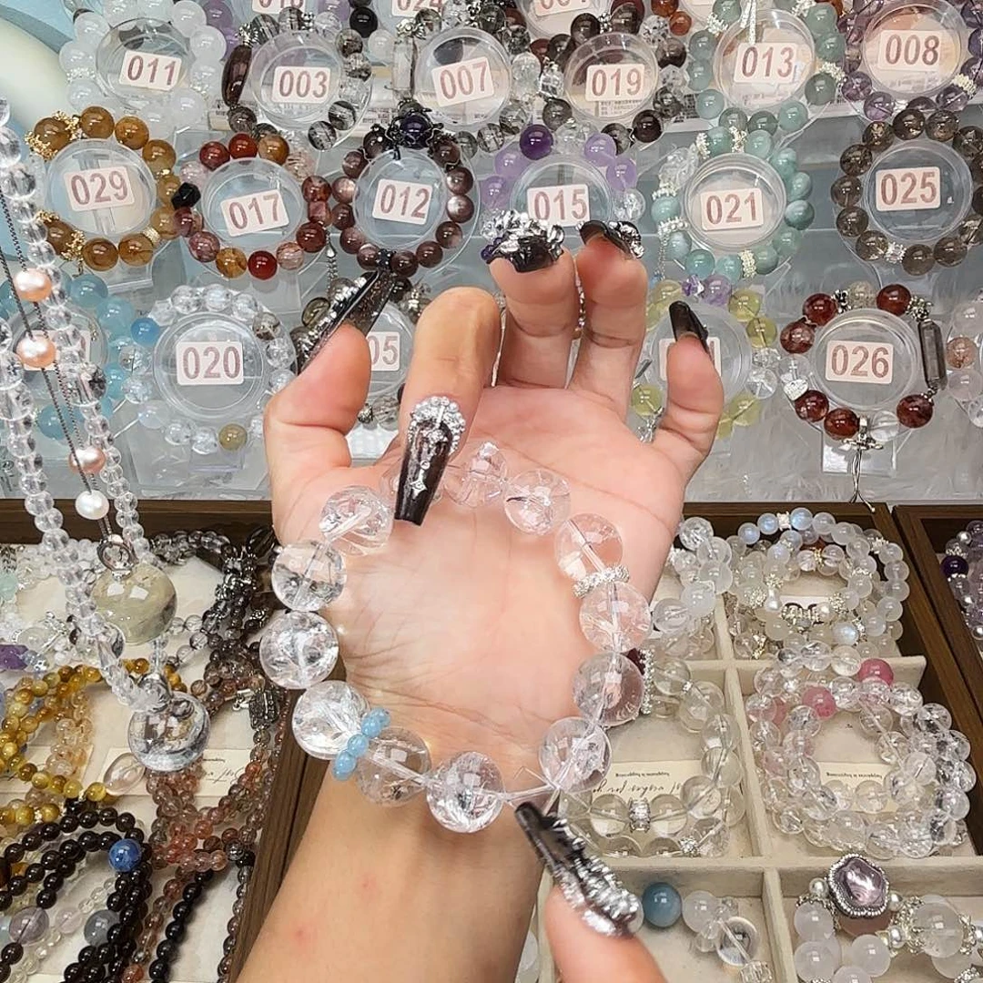 ****手链银S925镶嵌水晶