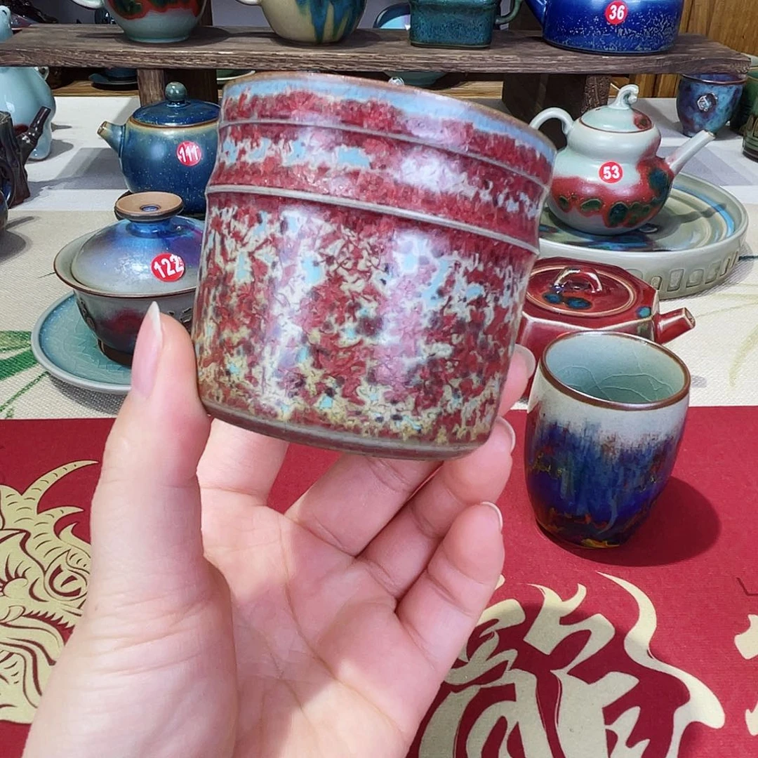 壶禹州钧瓷艺术作品