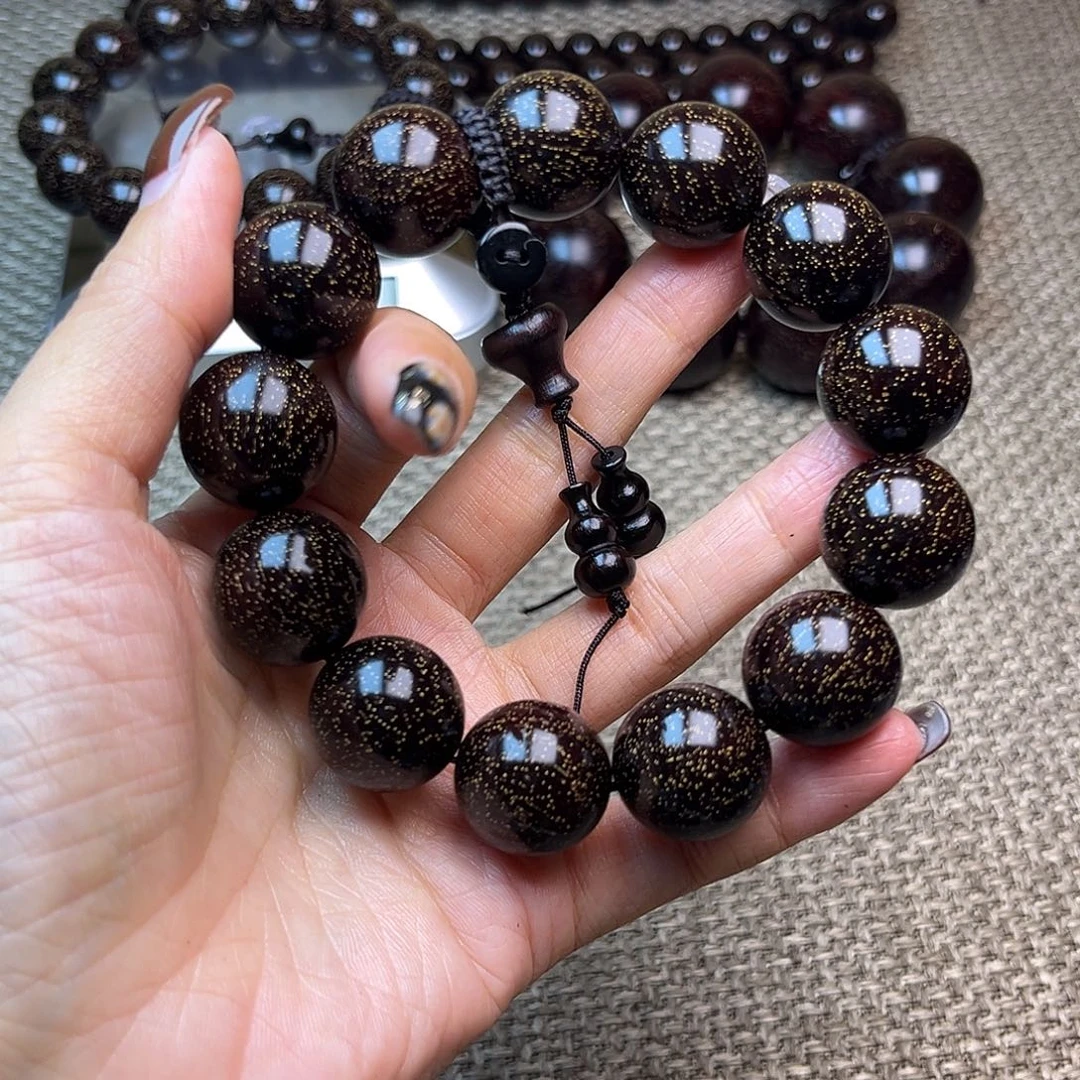 檀香紫檀（小叶紫檀）1.8 13颗爆星