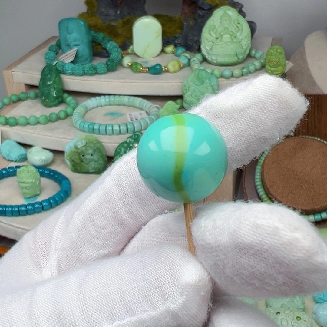 未镶嵌绿松石主播夏