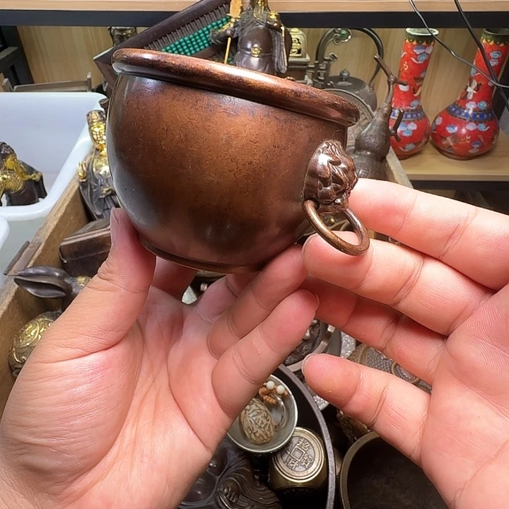 铜器办公室茶室摆件