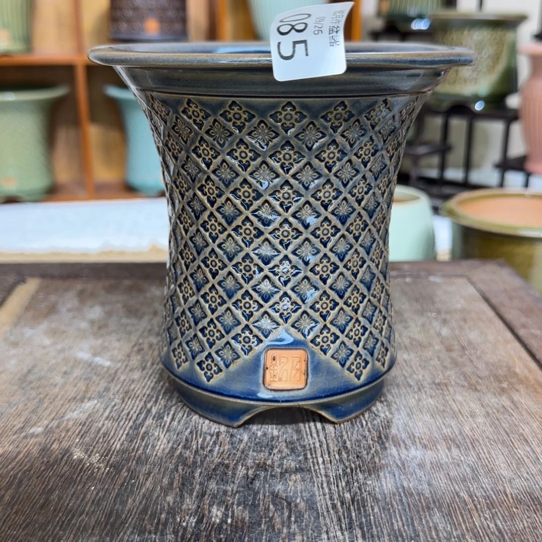 铭月作盆器 085 口径 11 高度 11