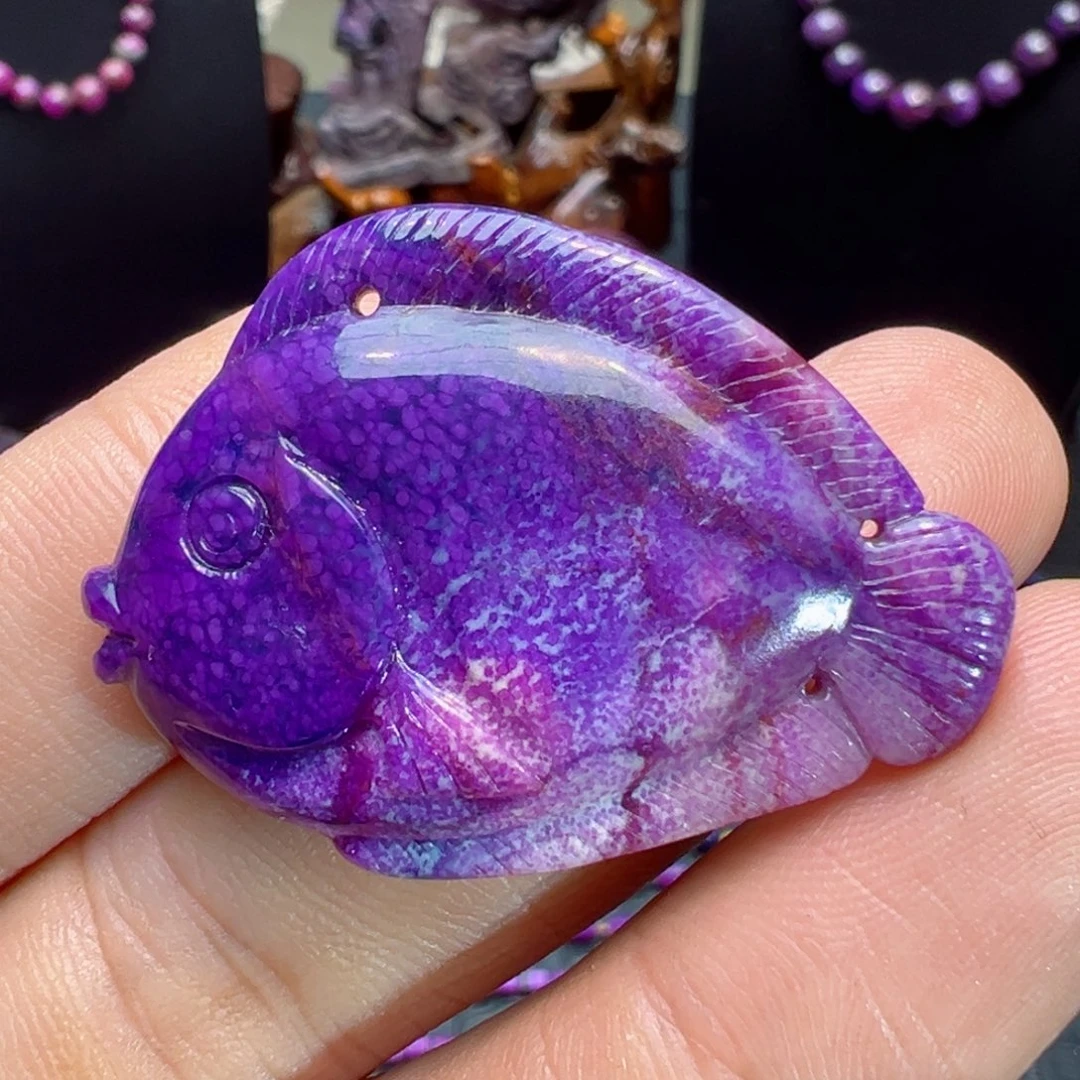 苏纪石（舒俱来）未镶嵌吊坠