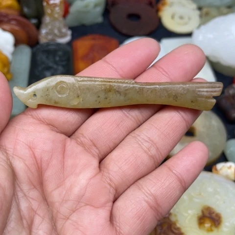 和田玉颈饰未镶嵌76