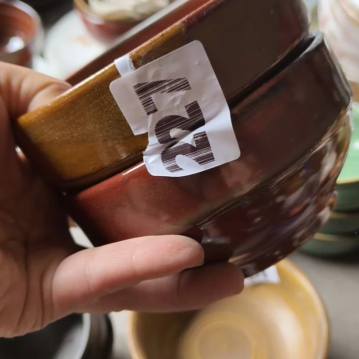 瓷片磁州窑五厂盘碗壶杯