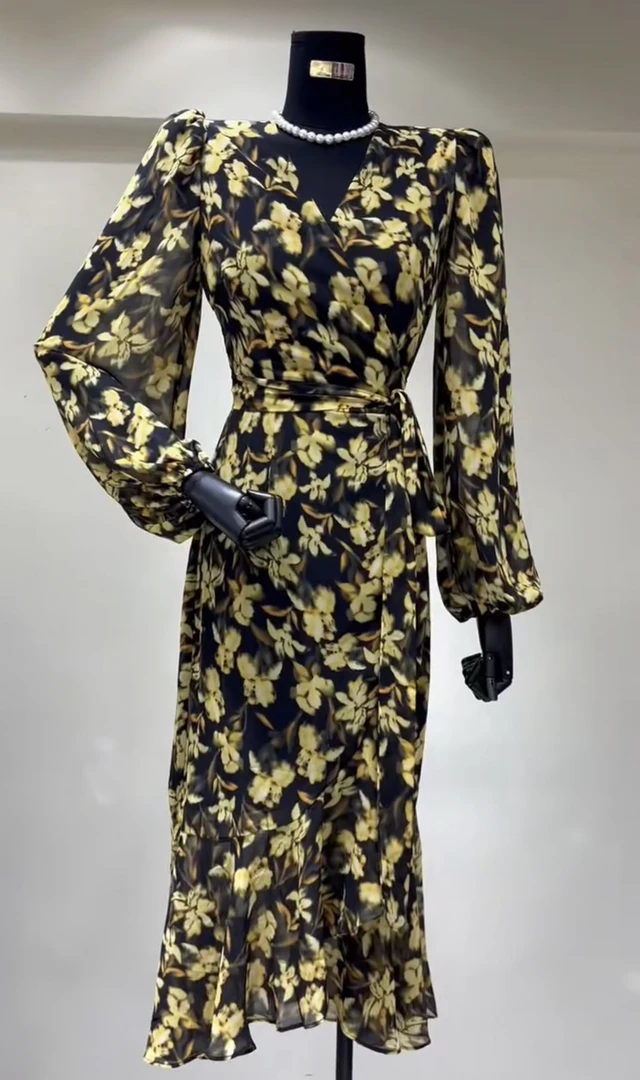 【李李精选】度假风碎花连衣裙