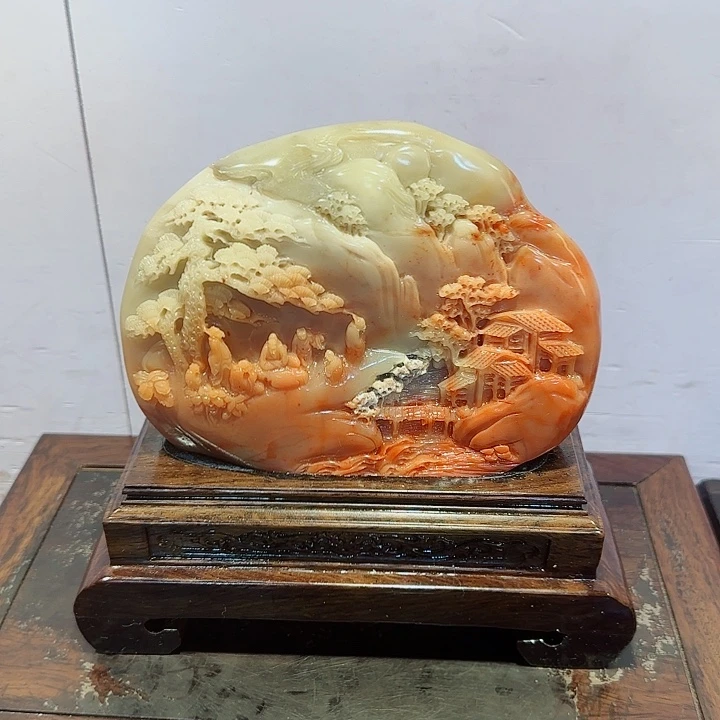 玉***6寿山石寿山石摆件精品