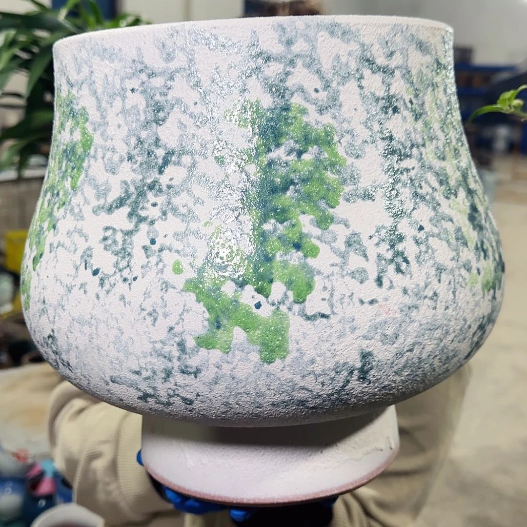 花盆紫砂高25口22
