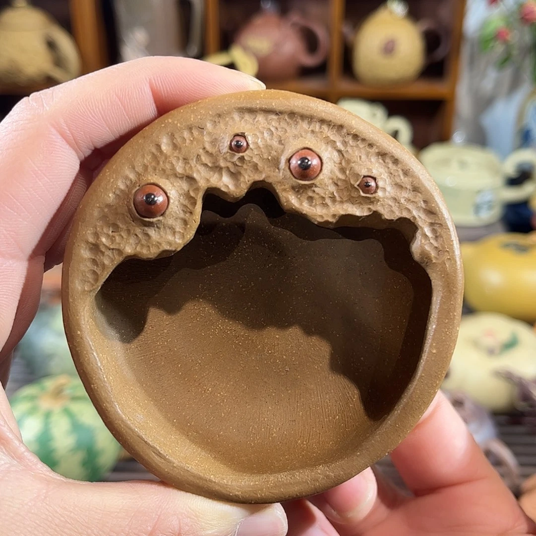 紫砂茶盘好运连连