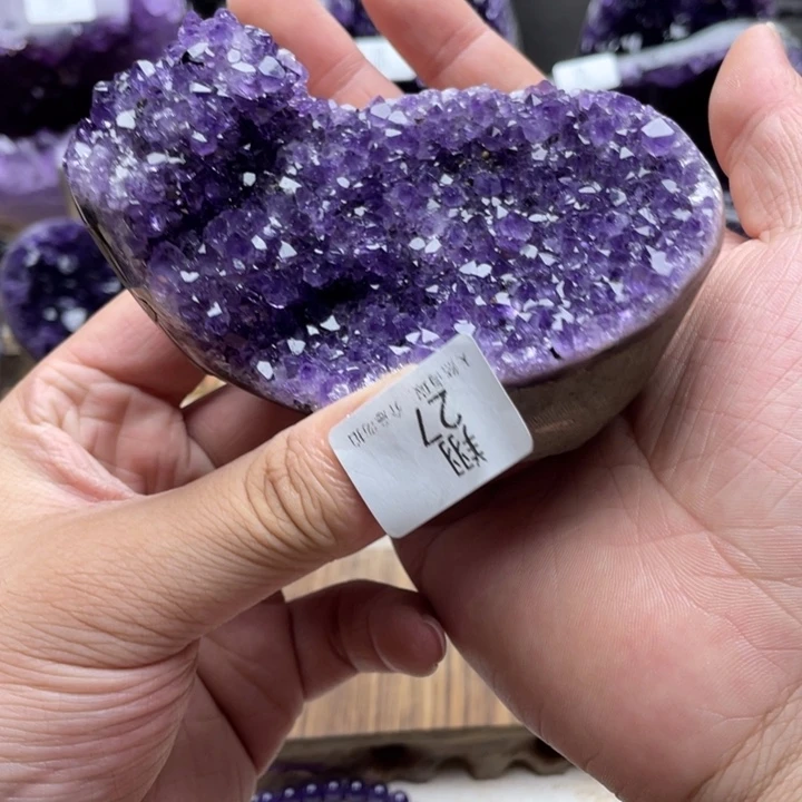 未镶嵌大型摆件（非配饰）紫晶琳***Y