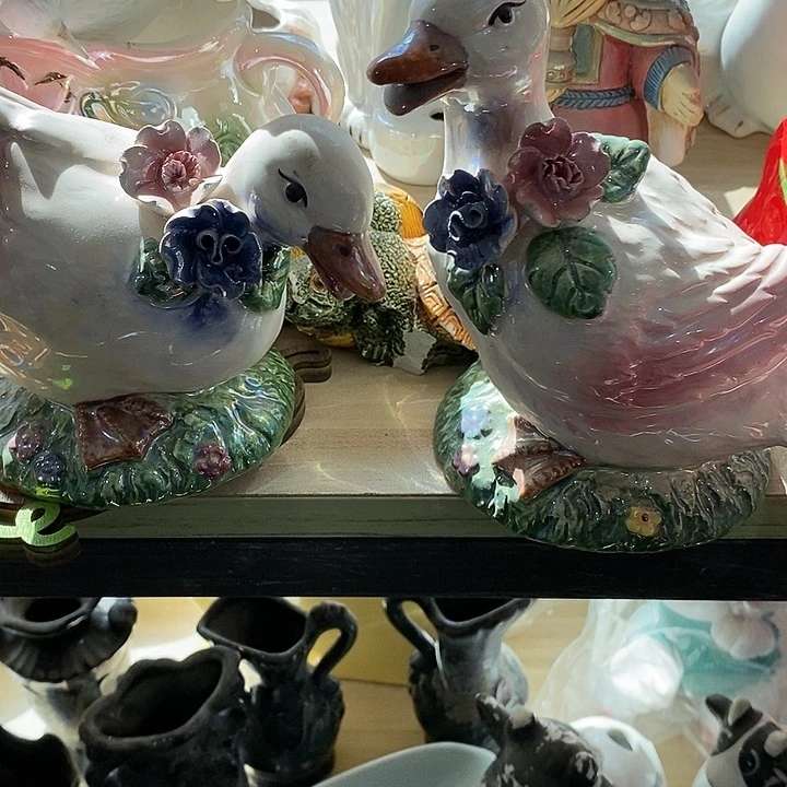 摆件桃**?陶瓷树脂家居摆件