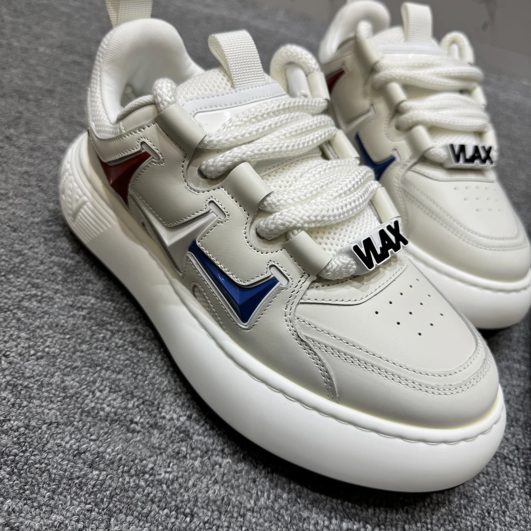 【V-LAX高端鞋子】新款真皮男鞋安脚舒服软底软面板鞋潮流VL05159D-