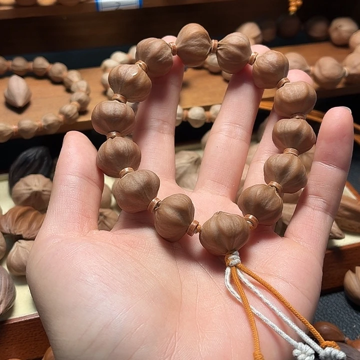 双***物手串/手链橄榄核四花1.8