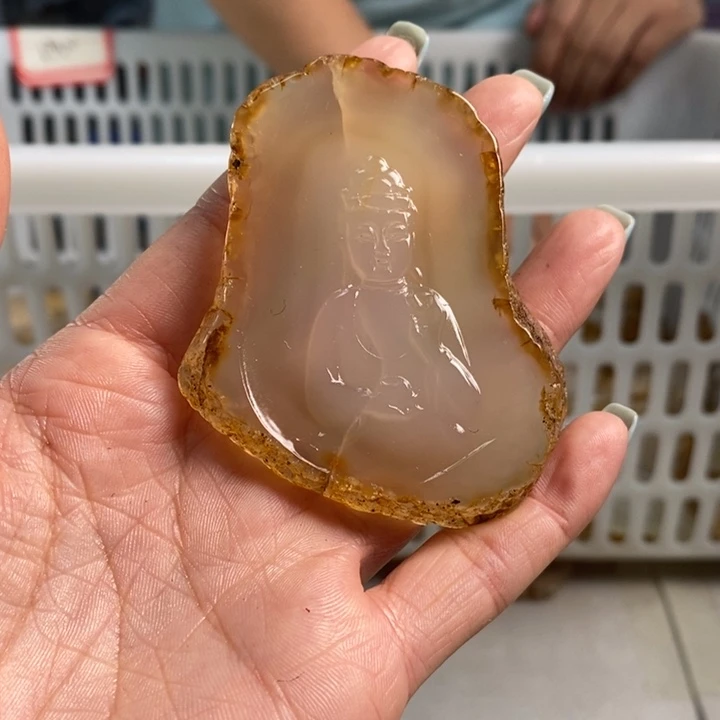 玛瑙/玉髓未镶嵌吊坠(不含链)