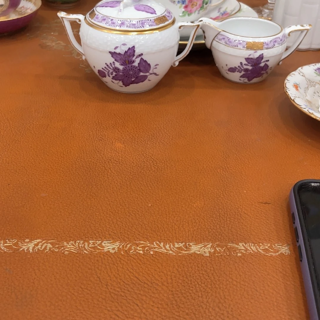 摆件中古赫伦糖奶一对