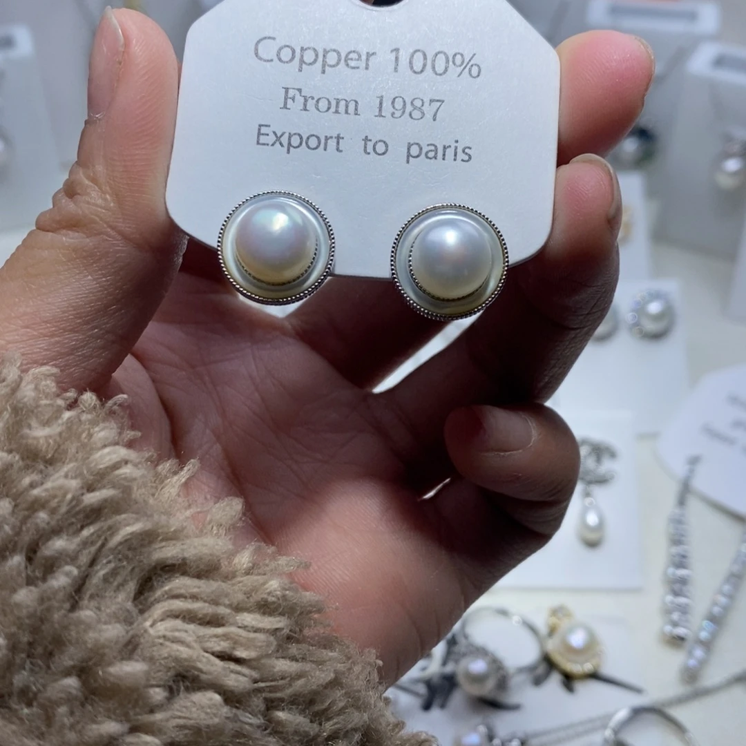 耳饰淡水珍珠未镶嵌