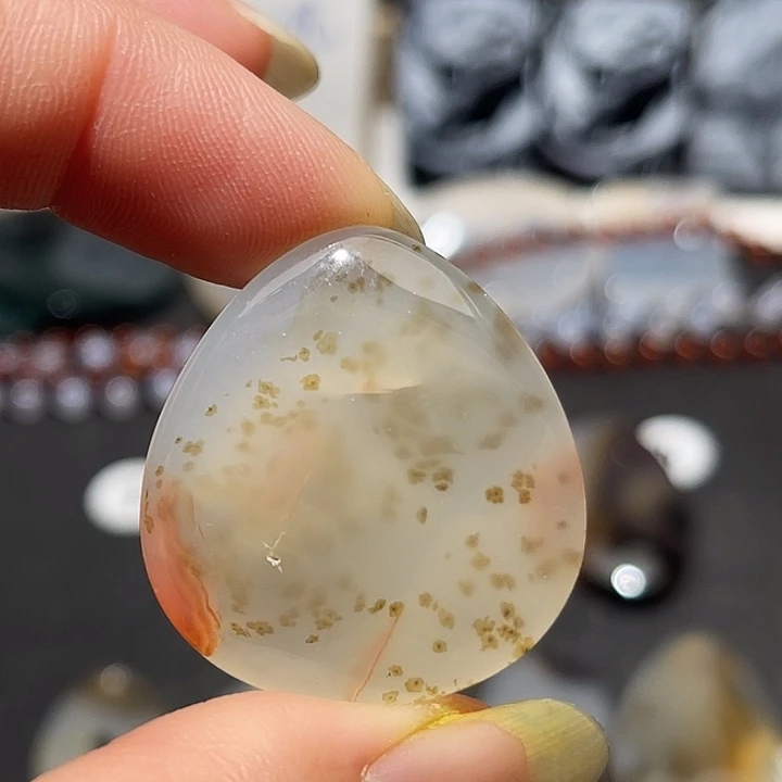 玛瑙/玉髓未镶嵌吊坠(不含链)