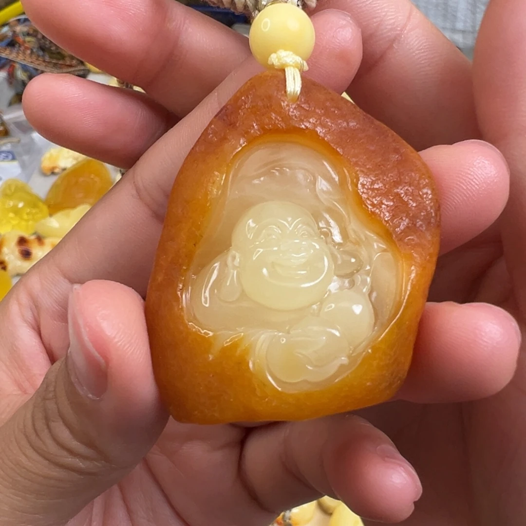 裸石蜜蜡未镶嵌蜜蜡