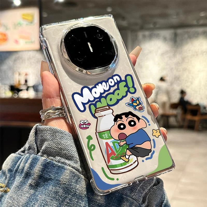 原装正品适用华为matex6手机壳新款matex5高级感xt透明全包防摔折