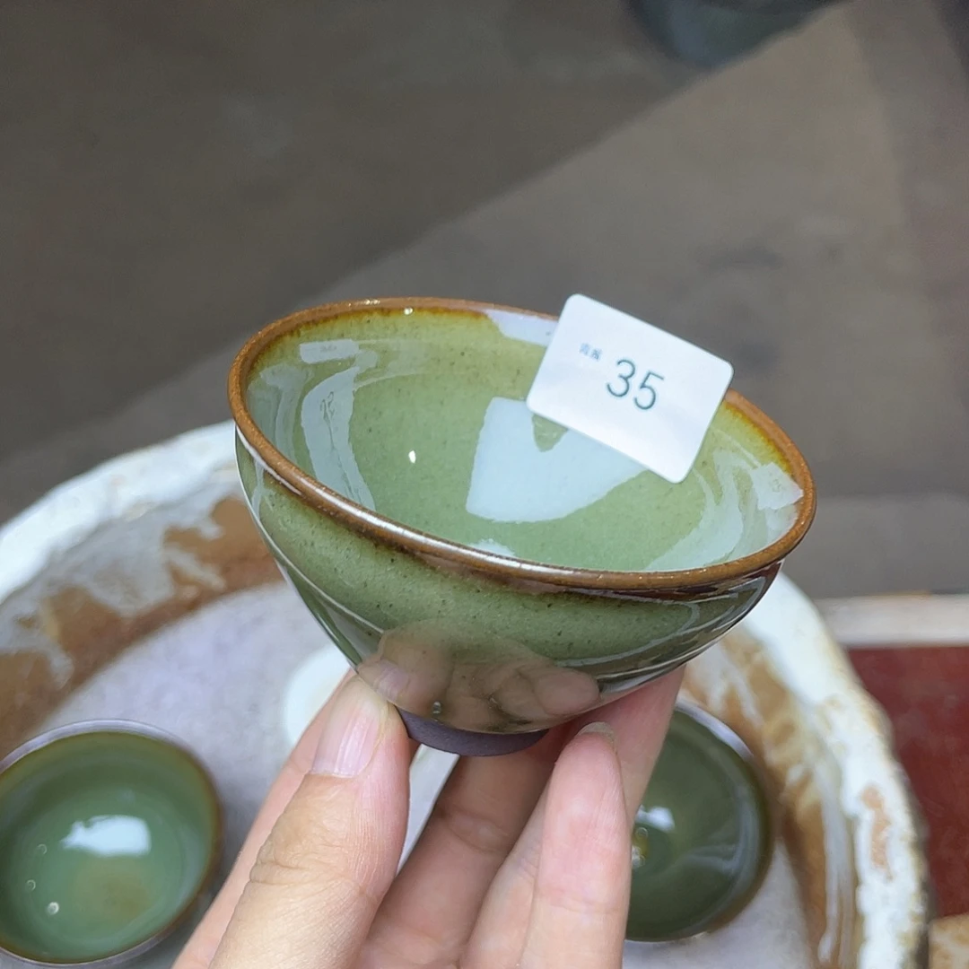 茶盏35 福临号建盏柴烧薄胎
