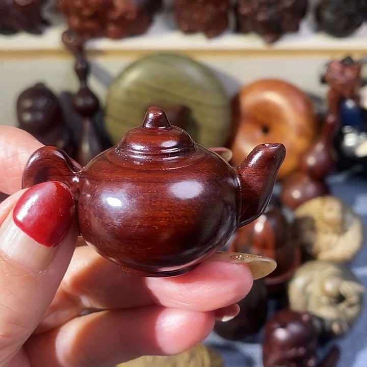 非洲紫檀（红花梨）把把壶