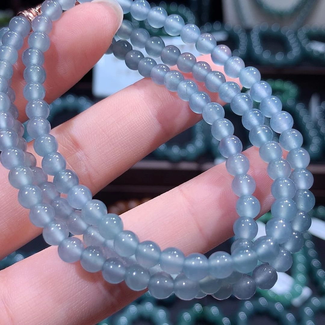 未镶嵌手链翡翠天然a货翡翠项链4.9