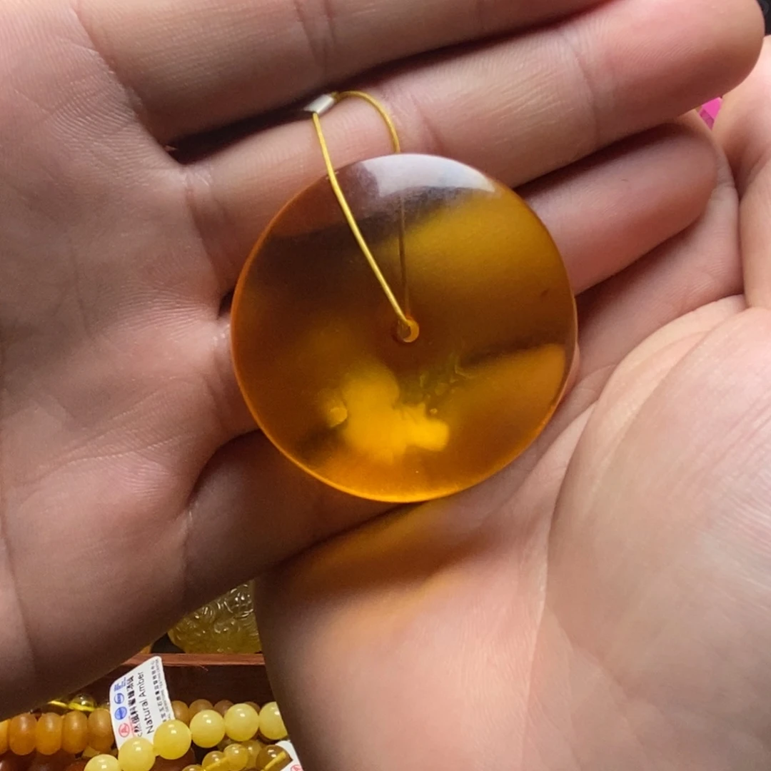 琥珀未镶嵌裸石蜜蜡