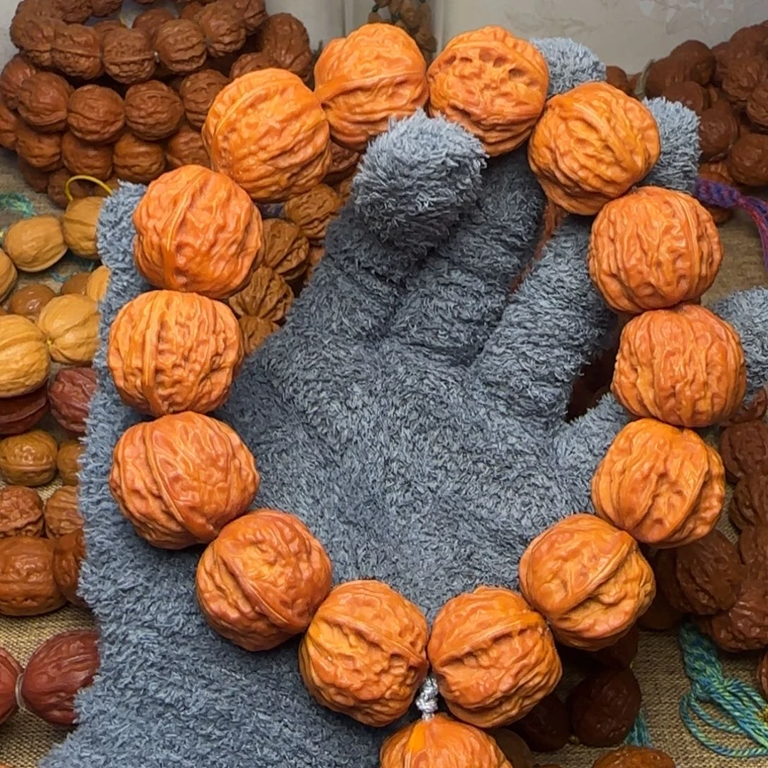 文玩核桃吊坠方墩蛤蟆手持25.26.23