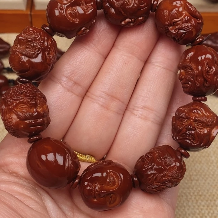 橄榄核吊坠特**生十八罗汉