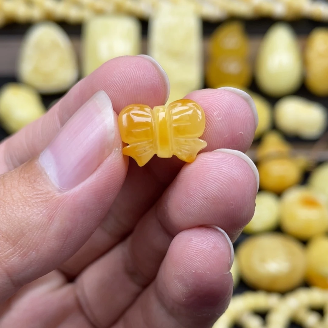 琥珀未镶嵌裸石琥珀蜜蜡