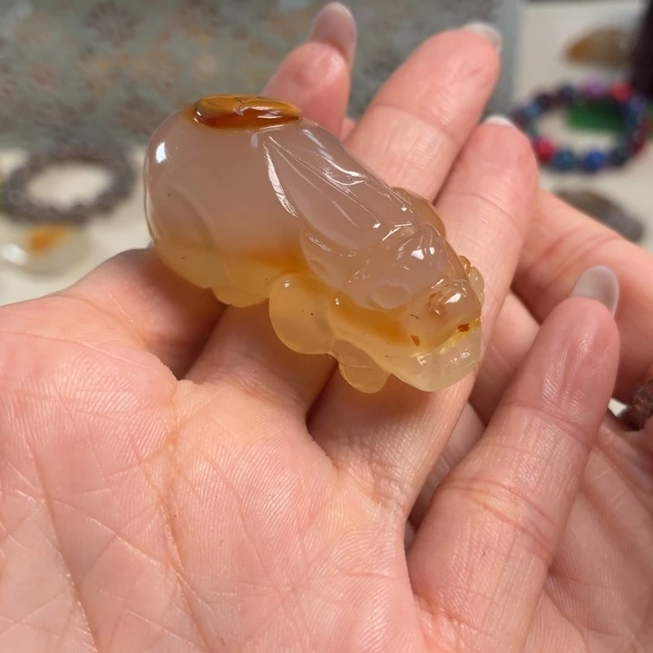 玛瑙/玉髓未镶嵌吊坠(不含链)