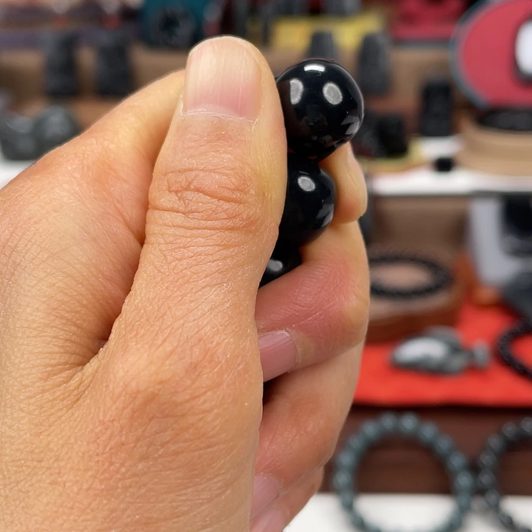 回***忆和田玉未镶嵌手串卡14精工95墨