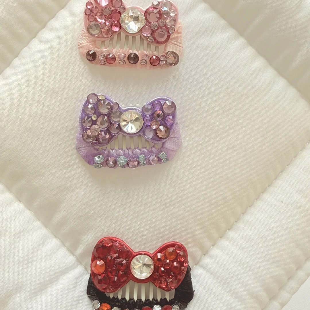 Paws&Bows--【复古蝴蝶结bb夹】—常规款韩版发夹甜美气质手工发卡