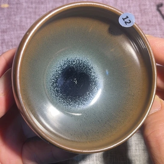 茶盏龙窑柴烧茶叶末钵钵器型8.8口径