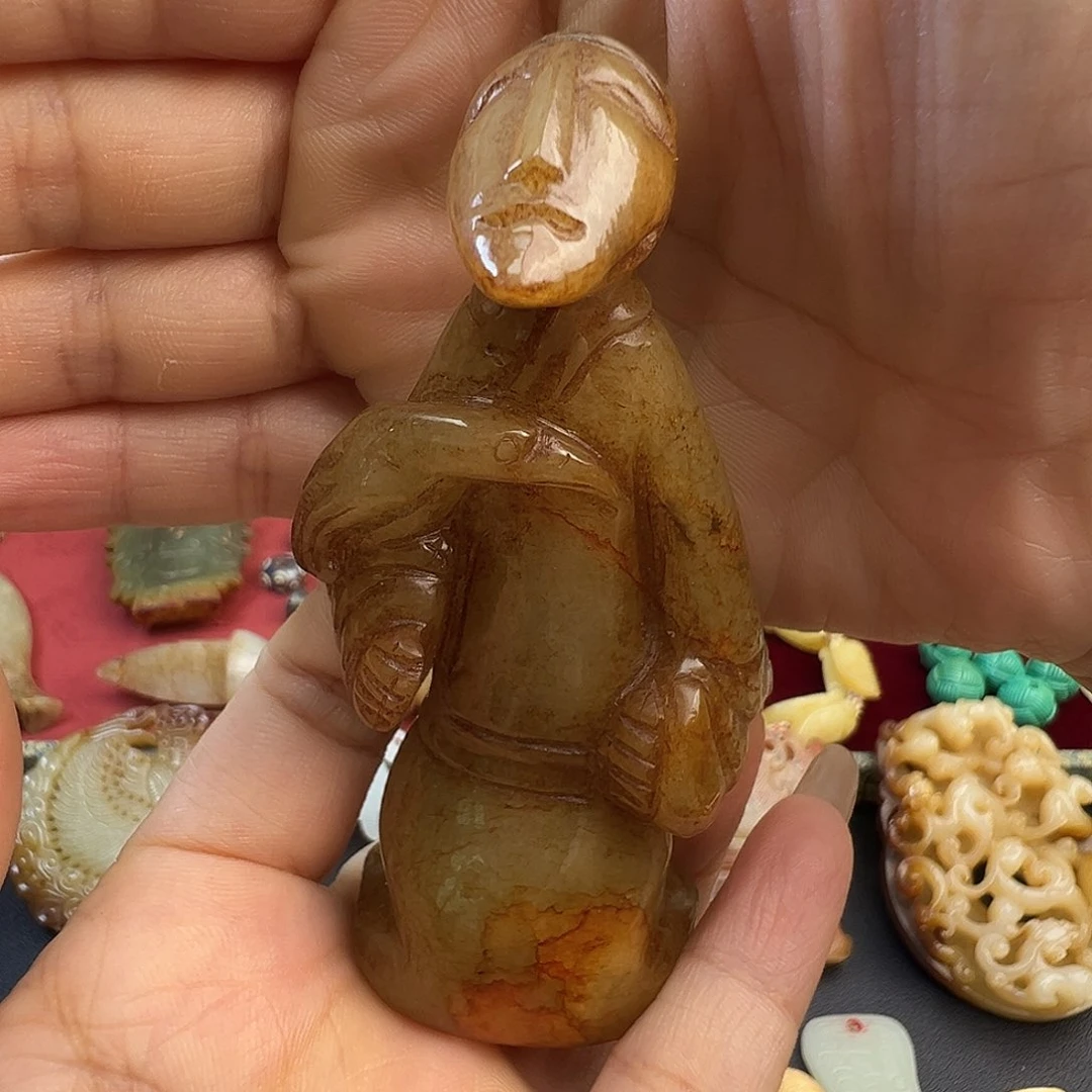 和田玉未镶嵌挂件用****6