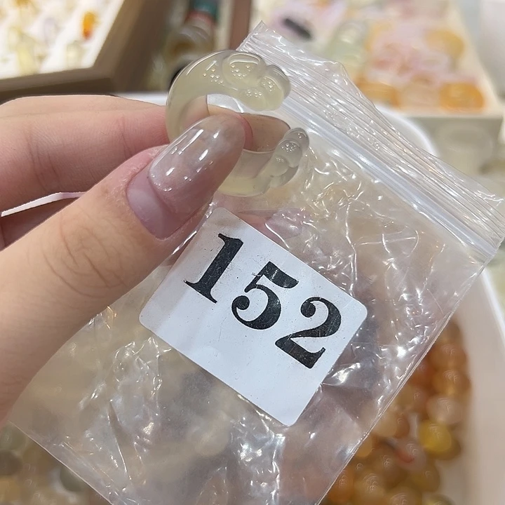 合金戒指玛瑙/玉髓152港19