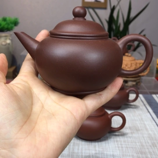 茶壶紫砂水平壶二号井190cc