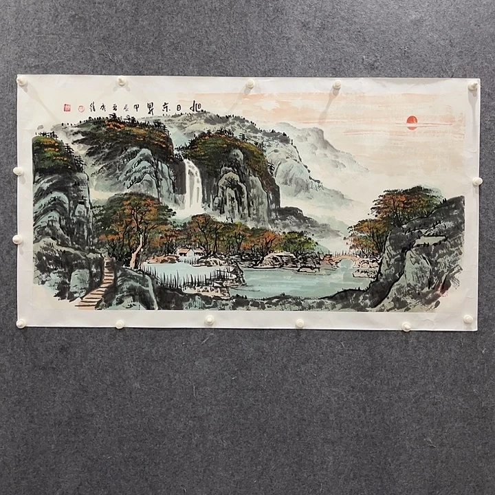 国画山水画作品欣赏