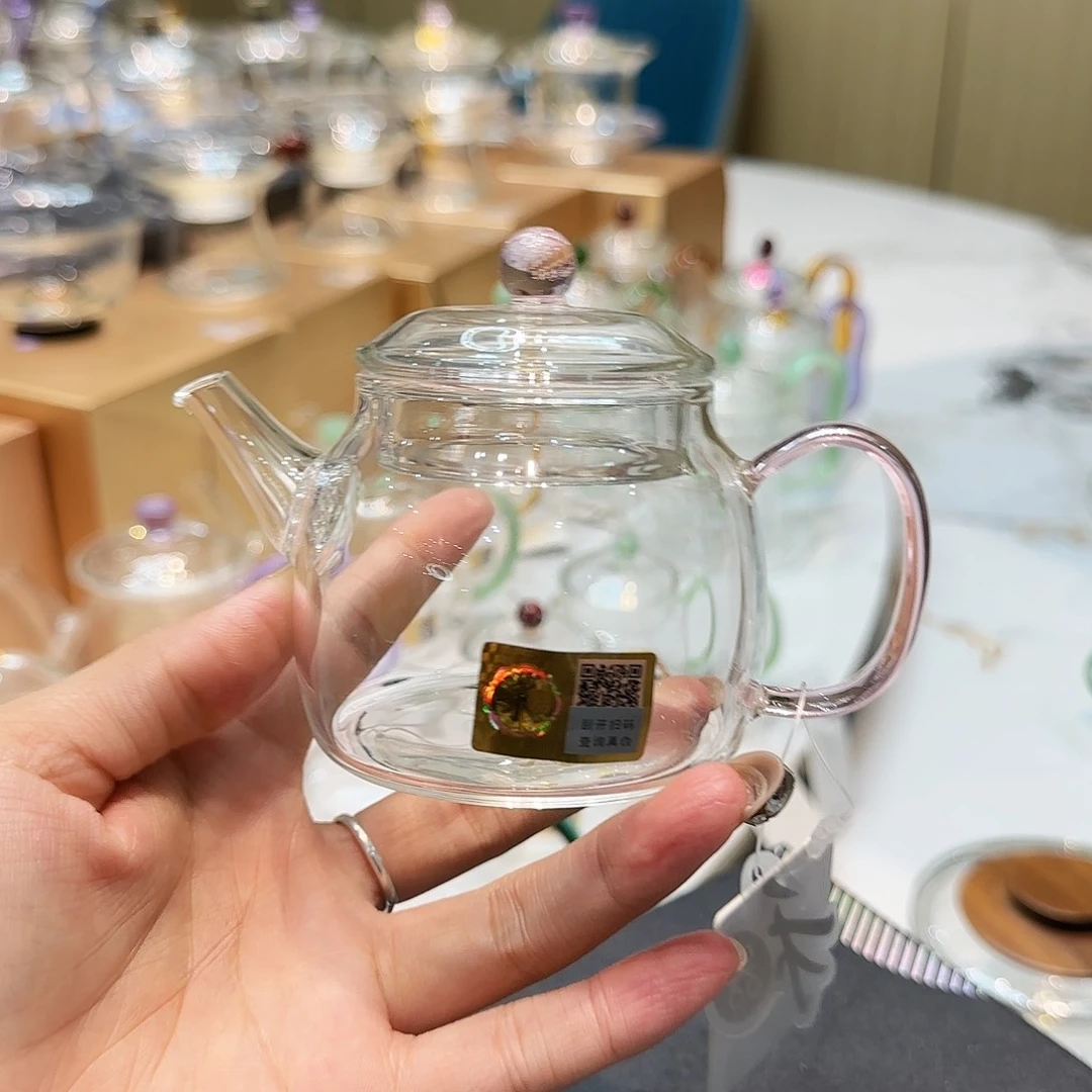 禾器浅粉色言卿壶