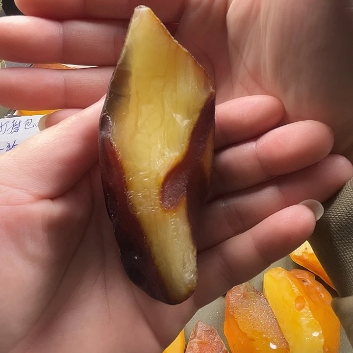 定制琥珀未镶嵌纯天然蜜蜡吊坠