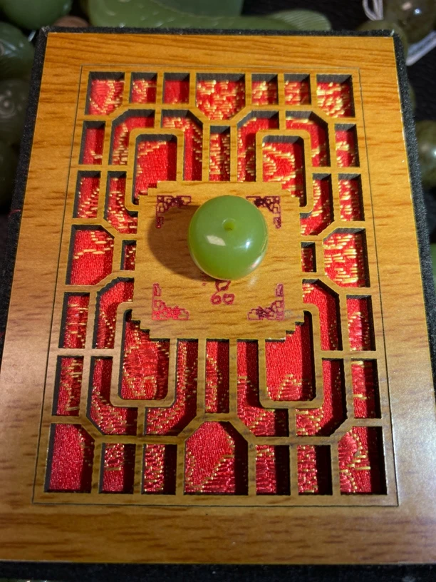 和田玉单珠，本链接为专拍链接，下单请咨询客服