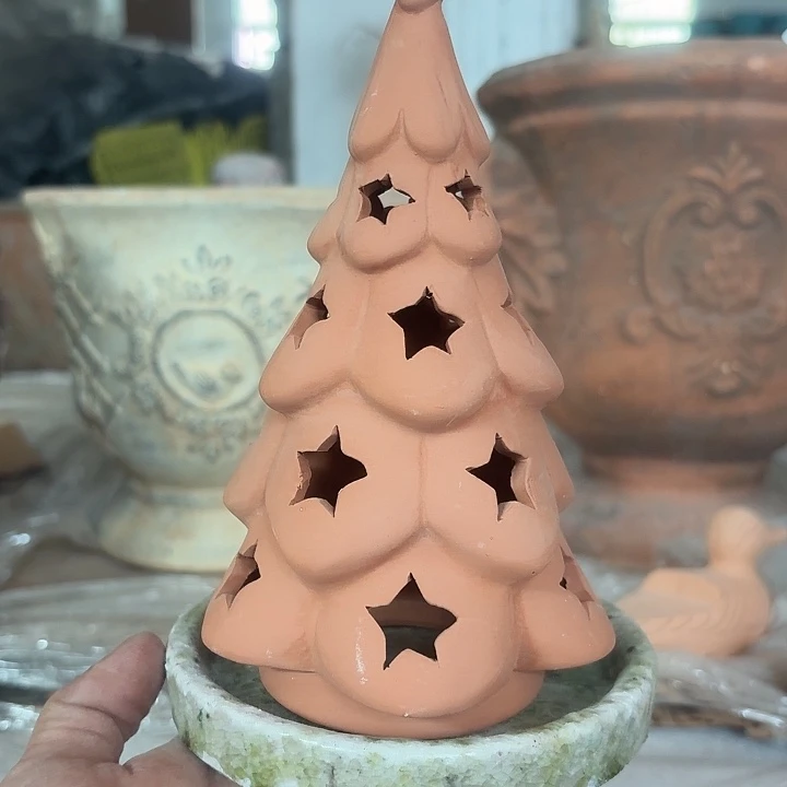 许纯的花房 神诞树+托盘