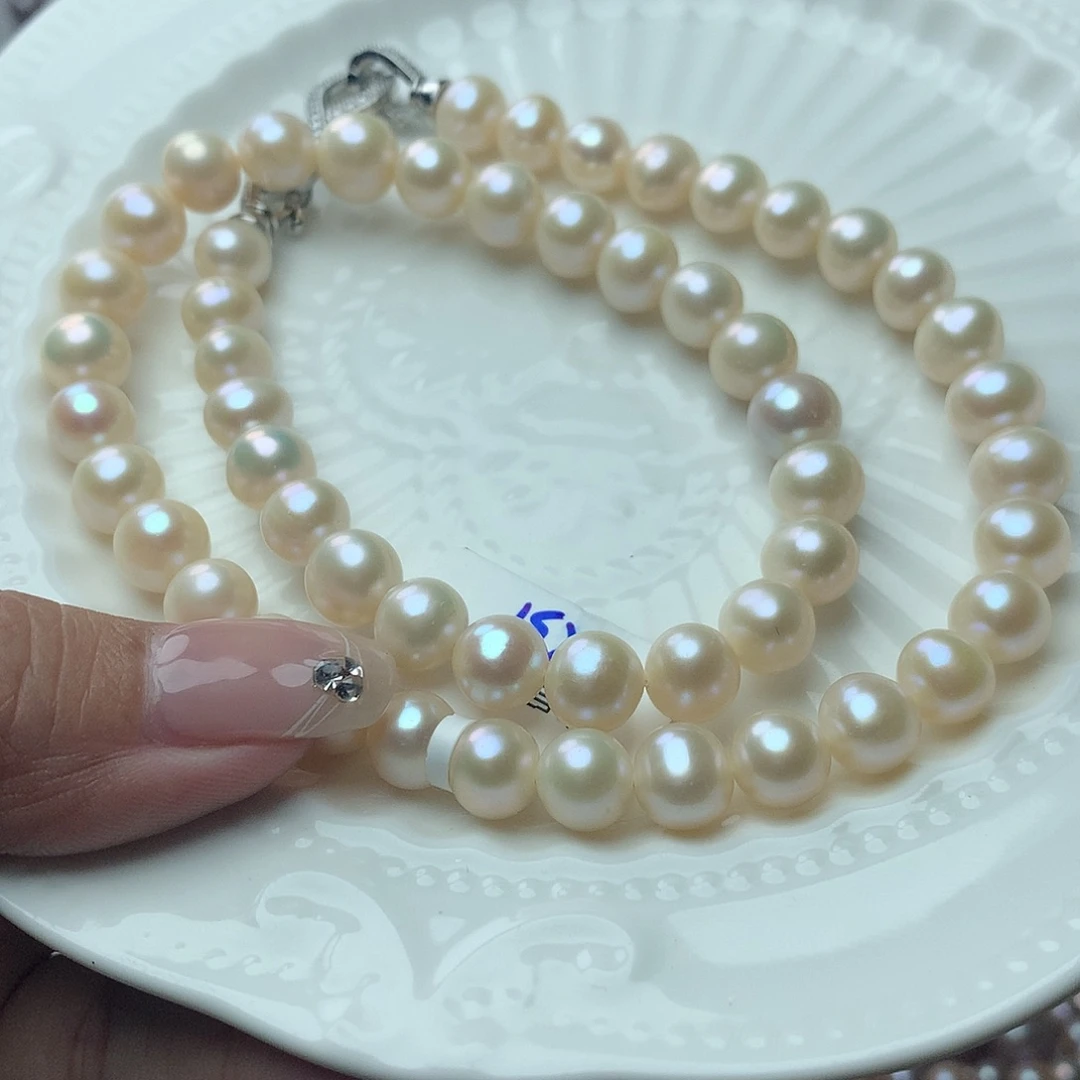 淡水珍珠项链8-9未镶嵌x31项链